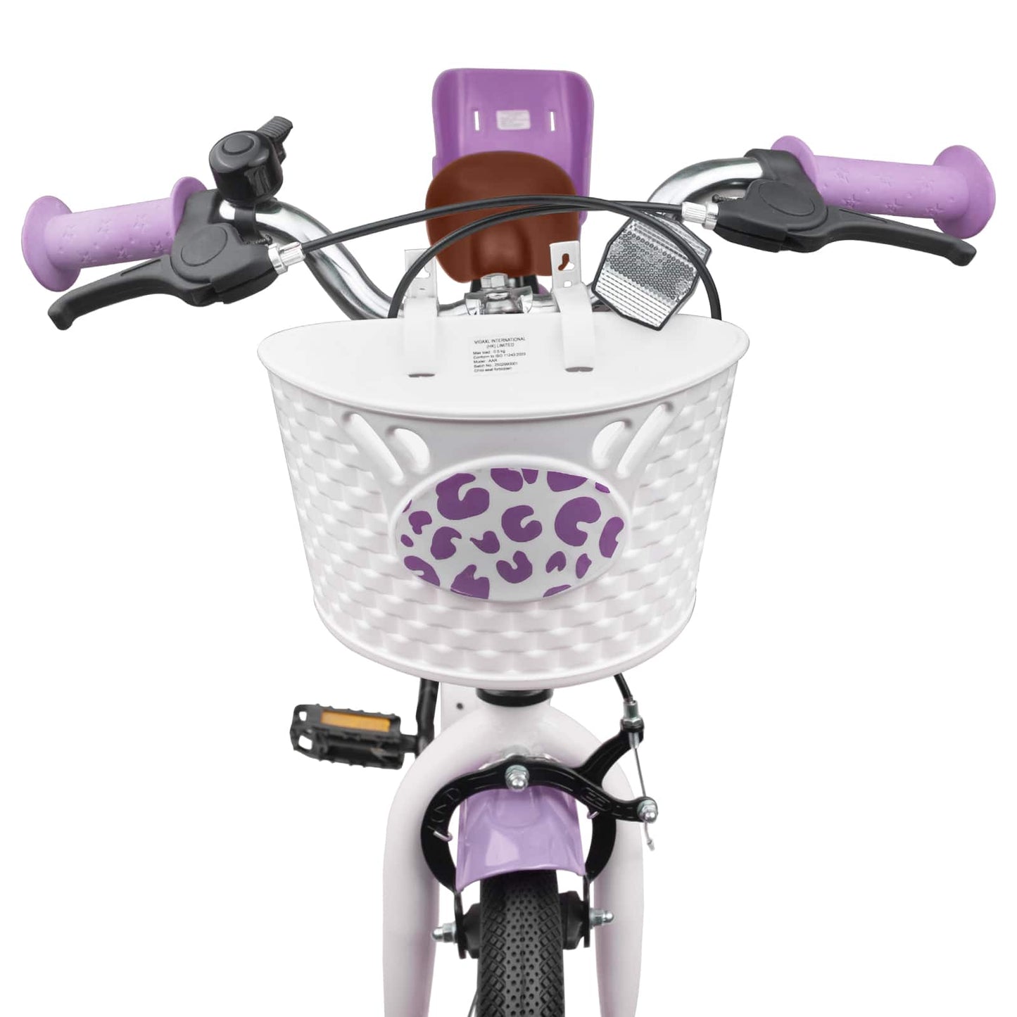 Kids Bike 12 Inches for 2-4 Years Old Purple