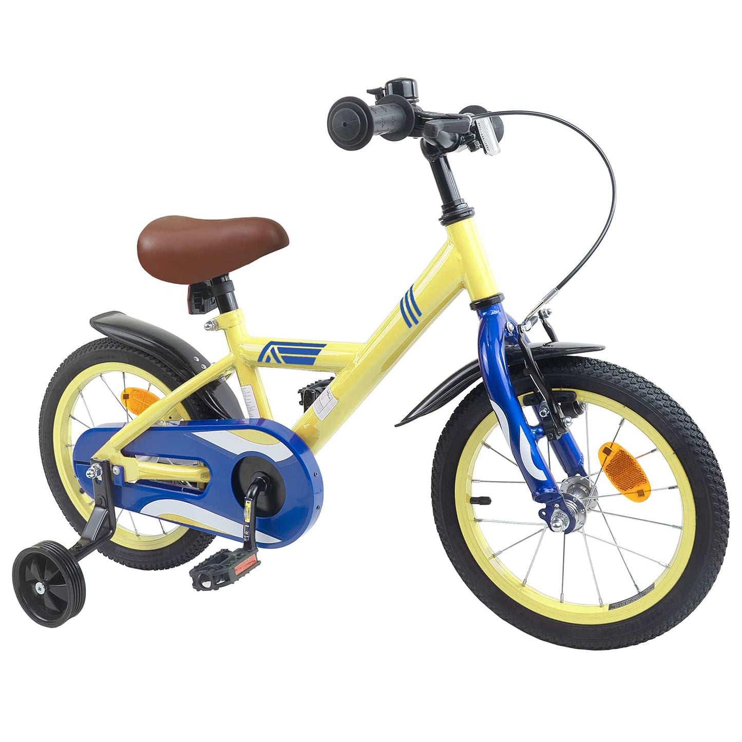 Kids Bike 14 Inches for 3-5 Years Old Yellow
