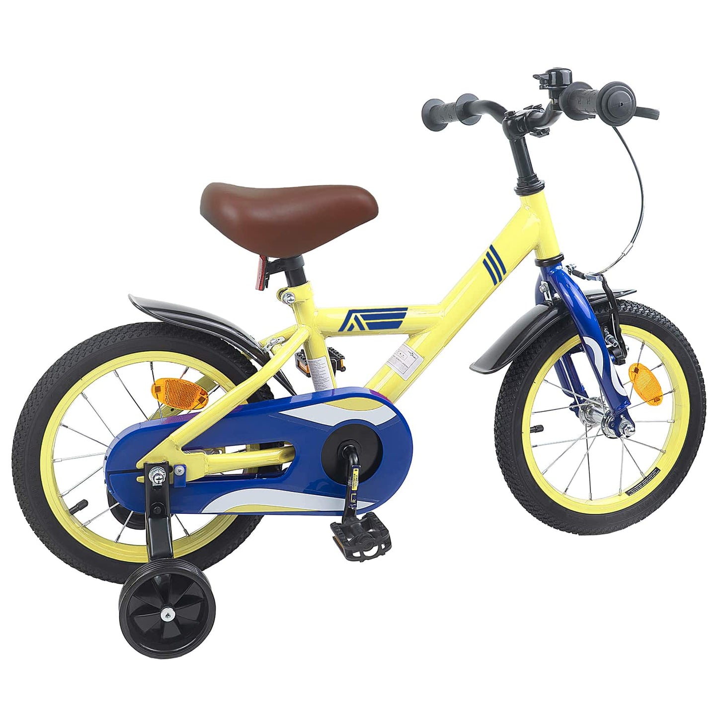 Kids Bike 14 Inches for 3-5 Years Old Yellow