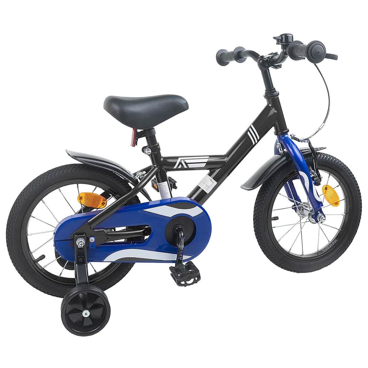 Kids Bike 12 Inches for 2-4 Years Old Black