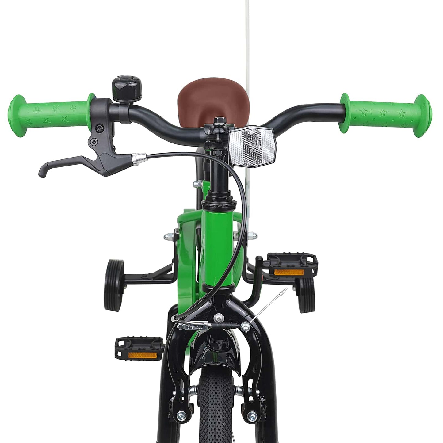 Kids Bike 14 Inches for 3-5 Years Old Green