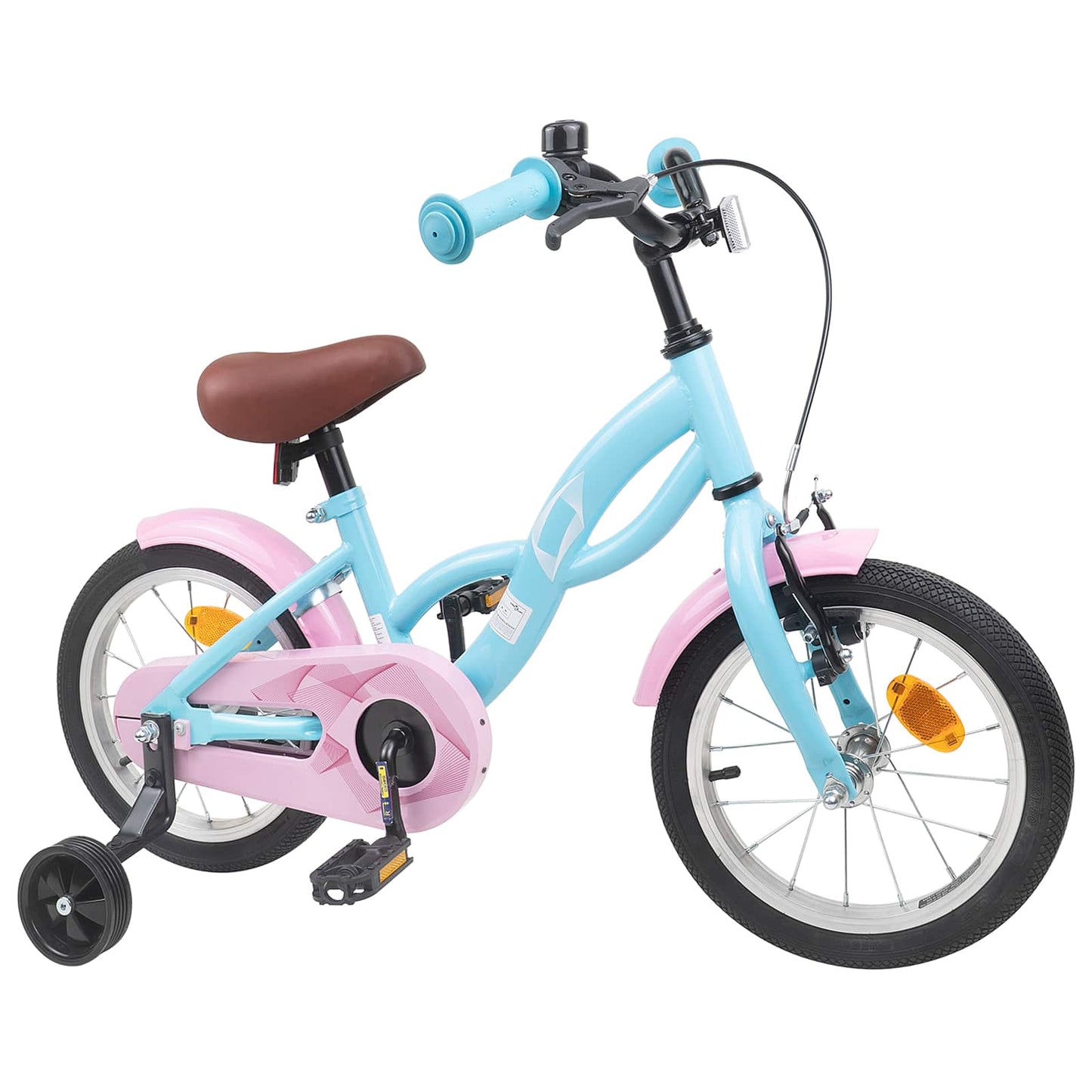 Kids Bike 12 Inches for 2-4 Years Old Light Blue