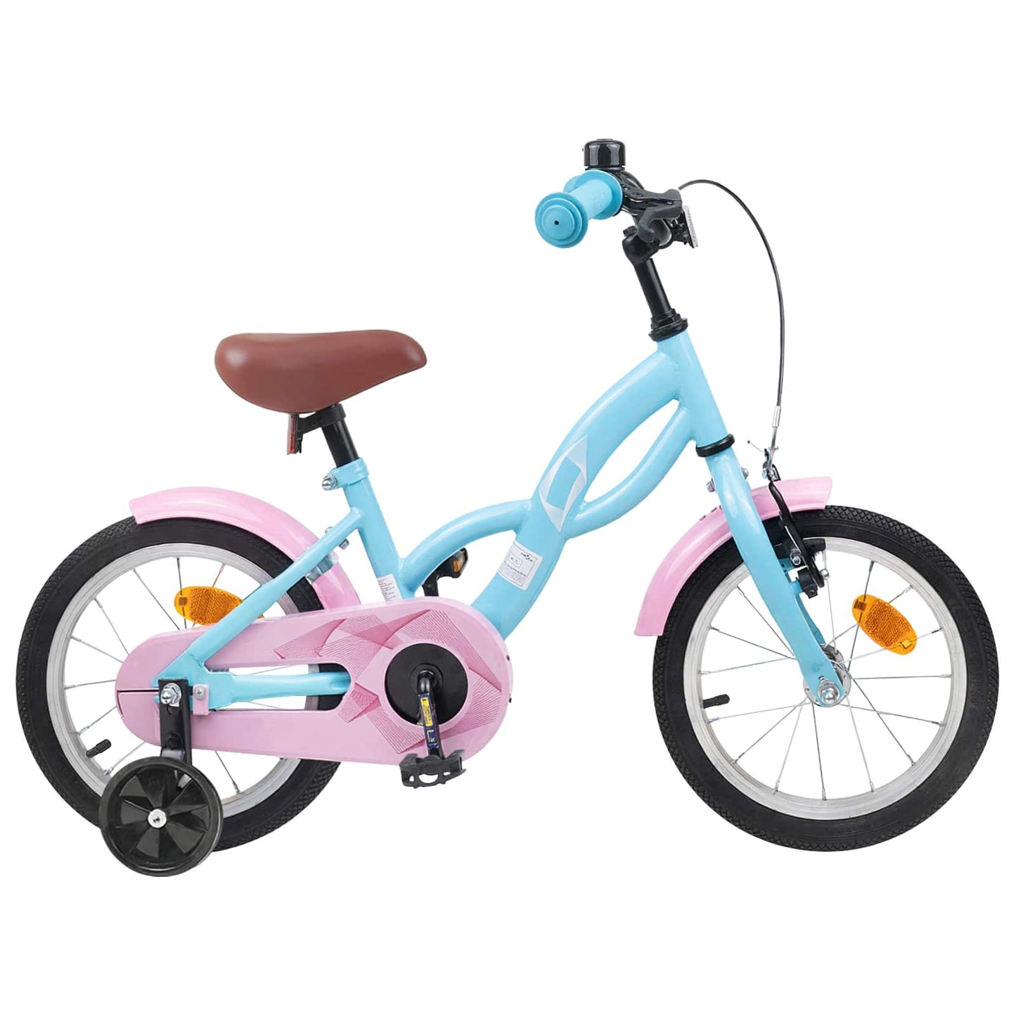 Kids Bike 14 Inches for 3-5 Years Old Light Blue