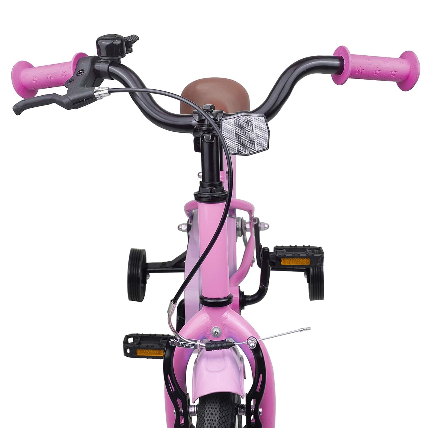 Kids Bike 12 Inches for 2-4 Years Old Light Pink