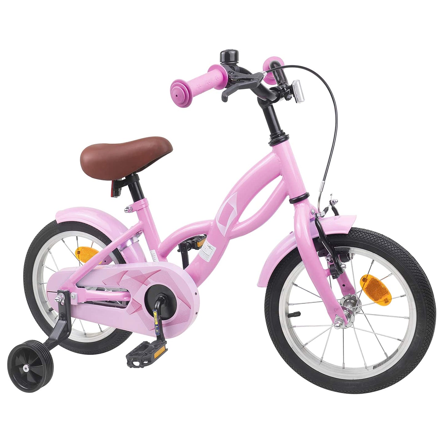 Kids Bike 12 Inches for 2-4 Years Old Light Pink