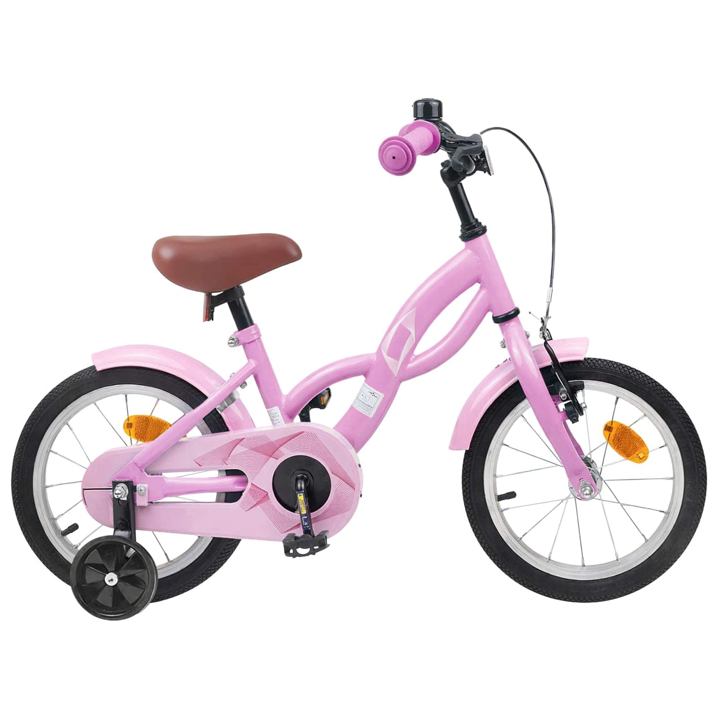 Kids Bike 12 Inches for 2-4 Years Old Light Pink