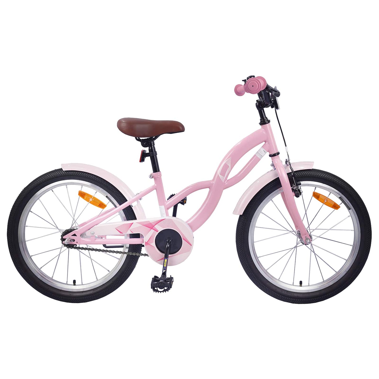 Kids Bike 18 Inches for 5-7 Years Old Light Pink