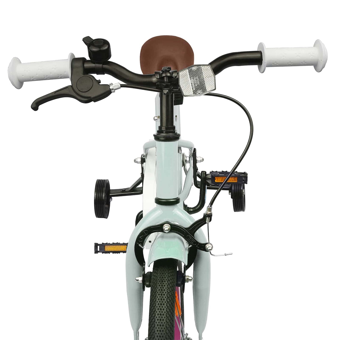 Kids Bike 14 Inches for 3-5 Years Old Light Green