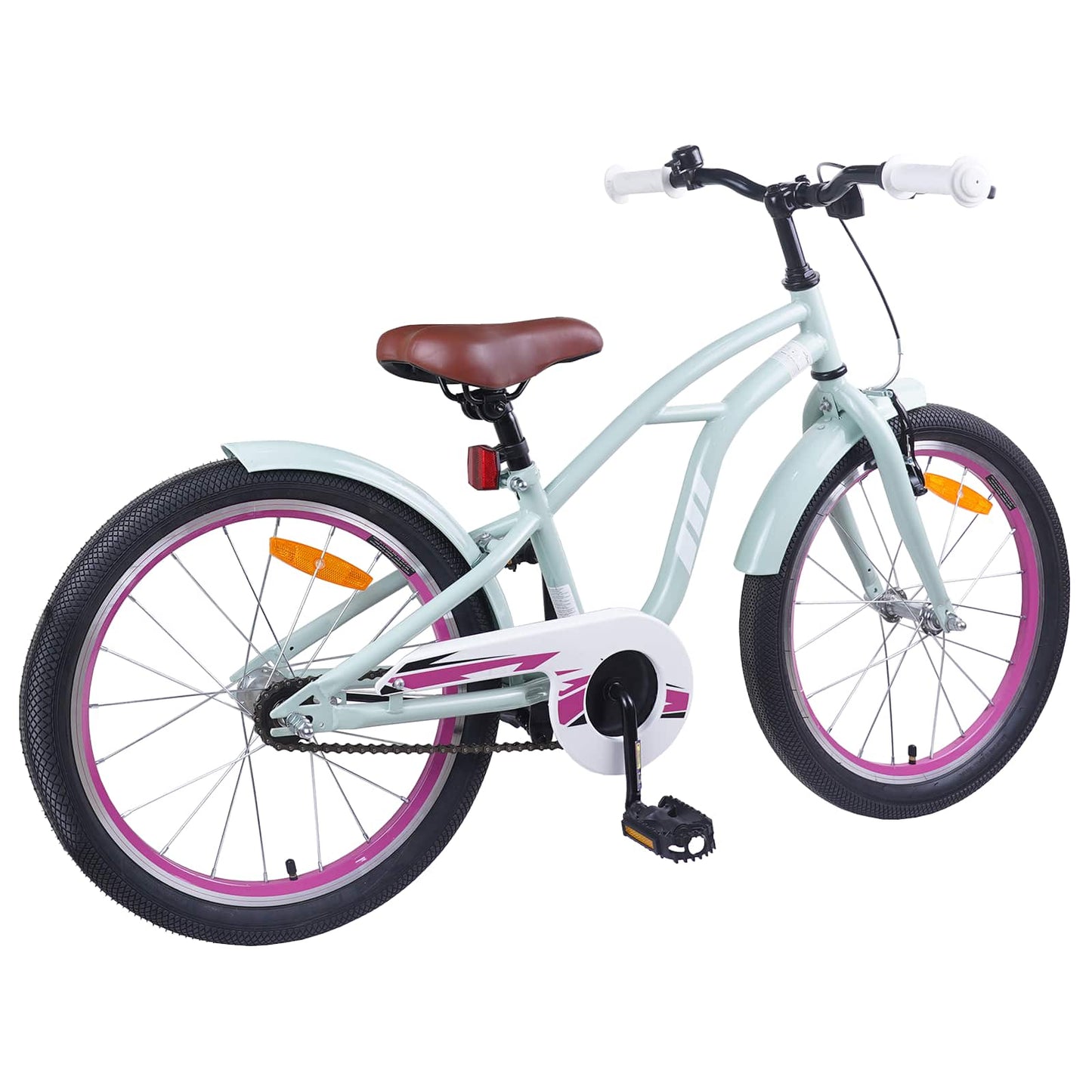 Kids Bike 20 Inches for 6-11 Years Old Light Green