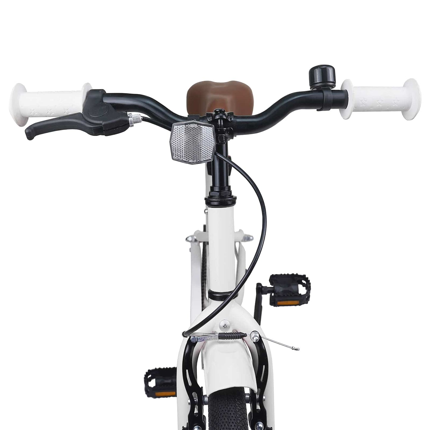 Kids Bike 18 Inches for 5-7 Years Old White