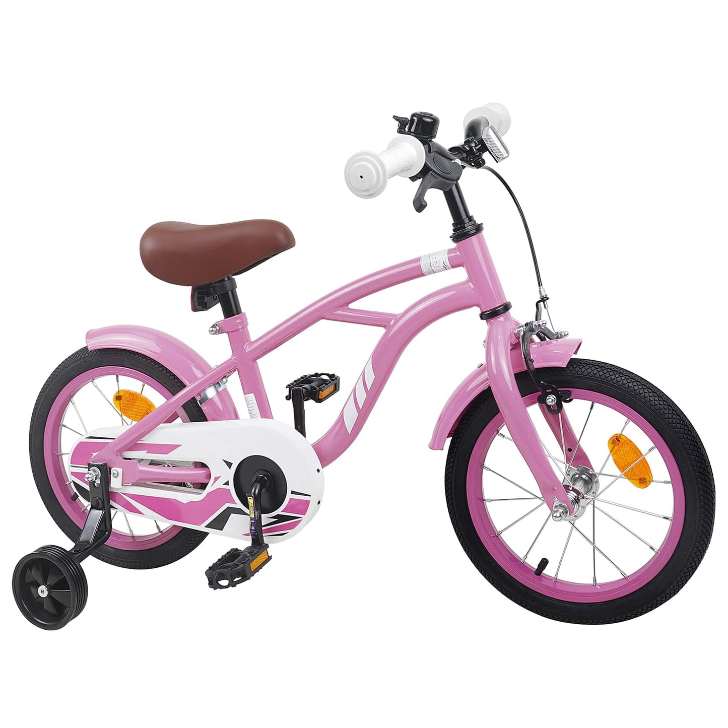Kids Bike 12 Inches for 2-4 Years Old Light Pink