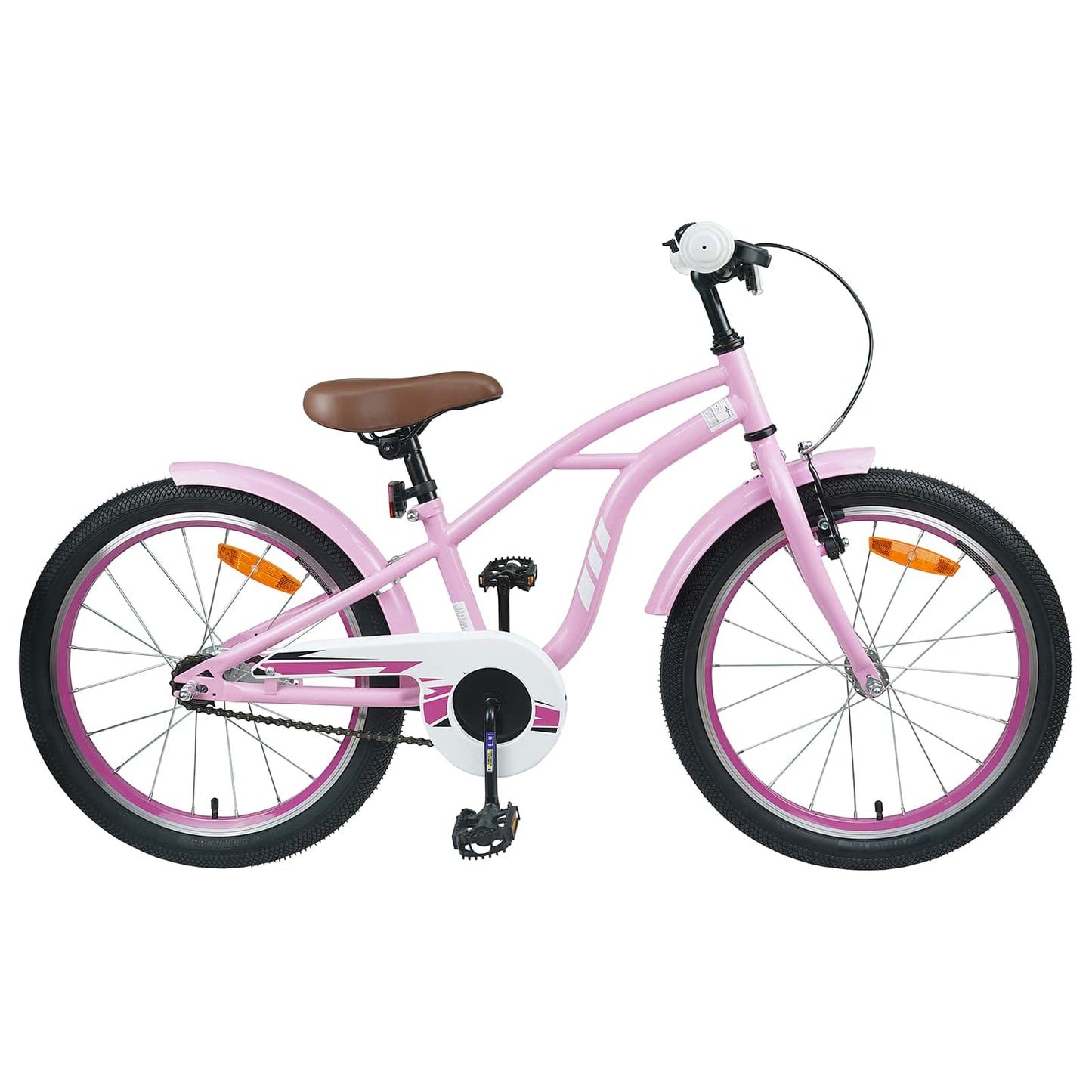Kids Bike 18 Inches for 5-7 Years Old Light Pink
