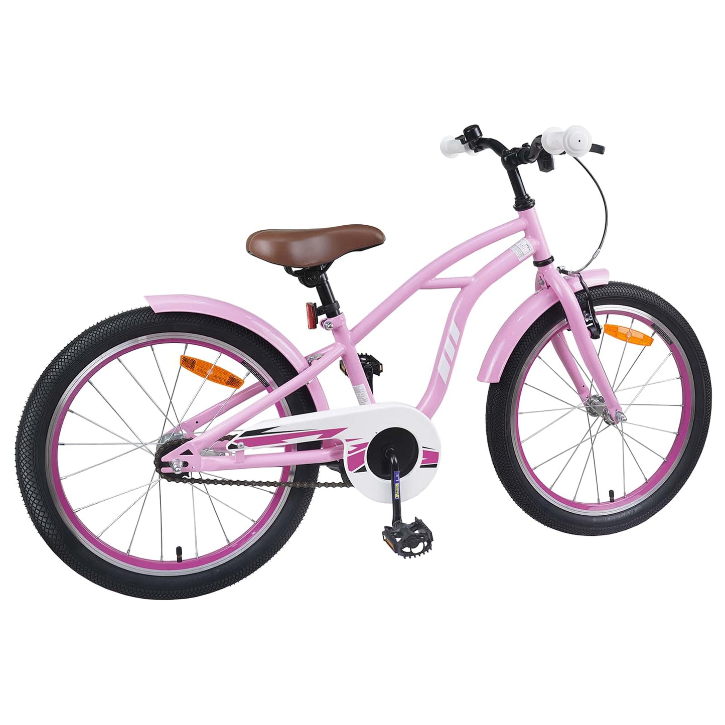 Kids Bike 20 Inches for 6-11 Years Old Light Pink