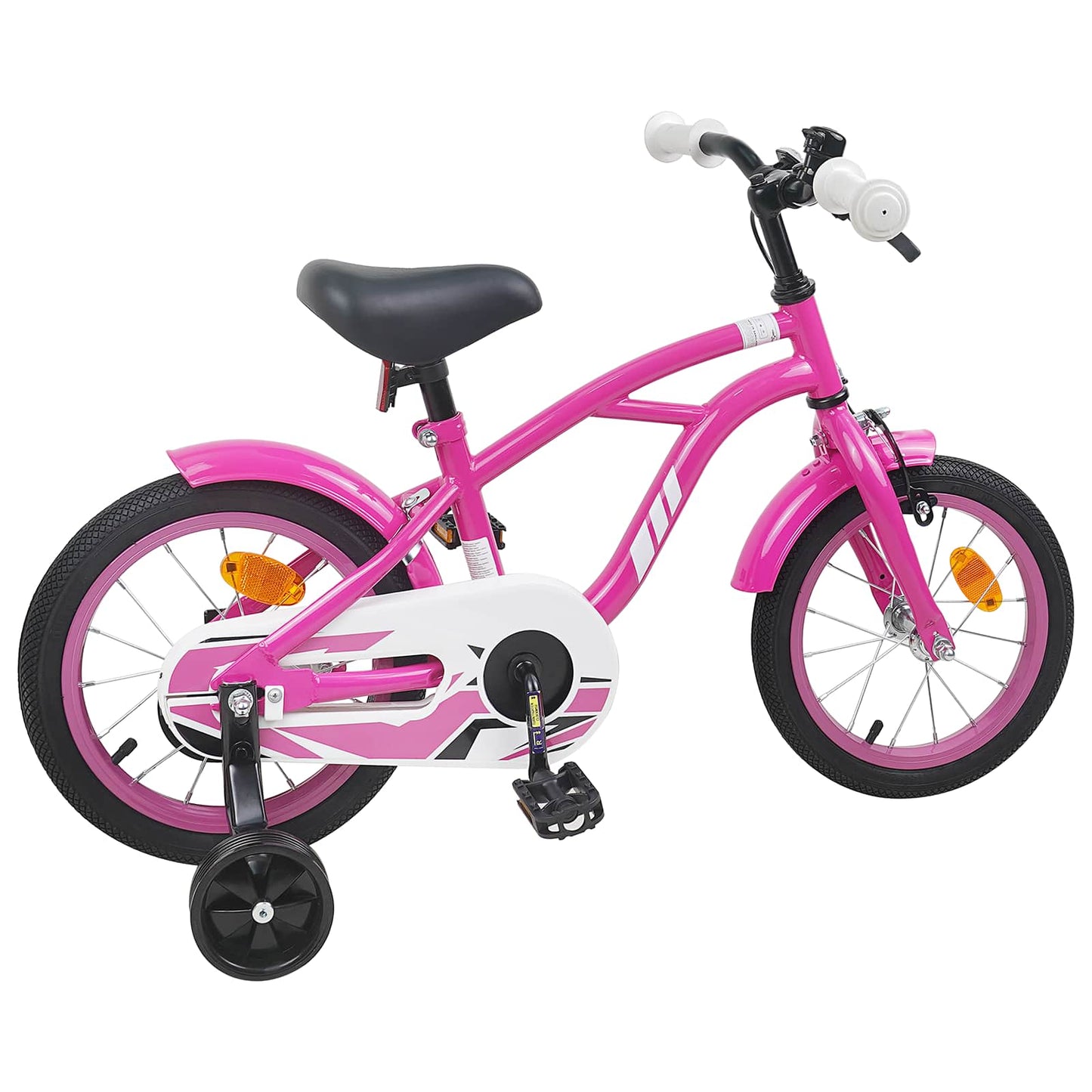 Kids Bike 14 Inches for 3-5 Years Old Dark Pink