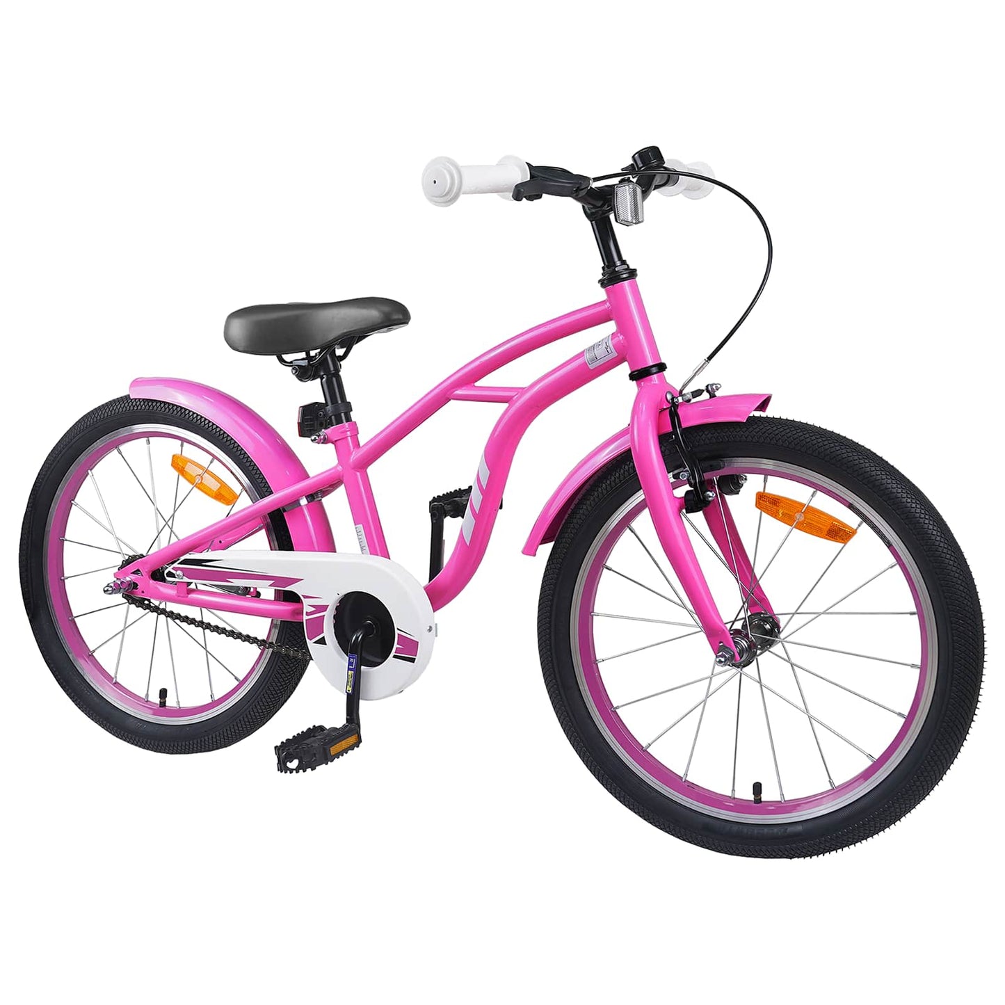 Kids Bike 20 Inches for 6-11 Years Old Dark Pink