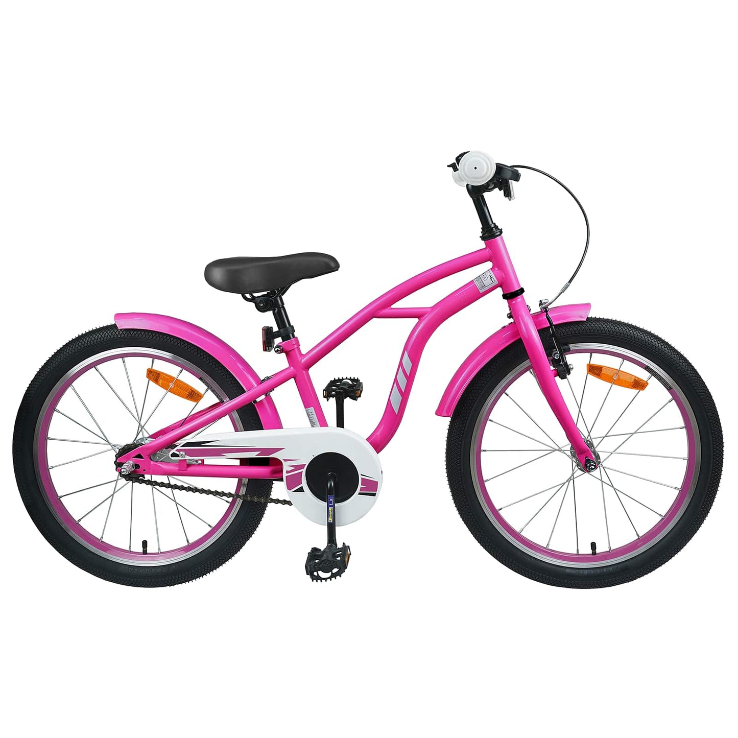 Kids Bike 20 Inches for 6-11 Years Old Dark Pink