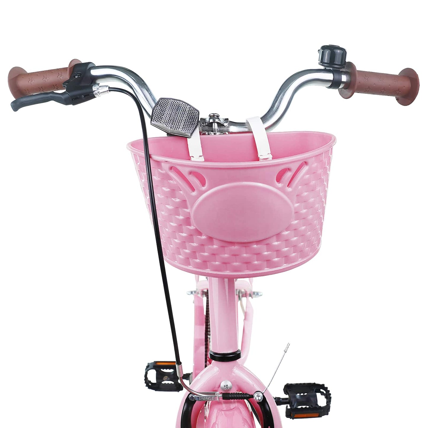 Kids Bike 24'' for 8-12 Years Old Light Pink
