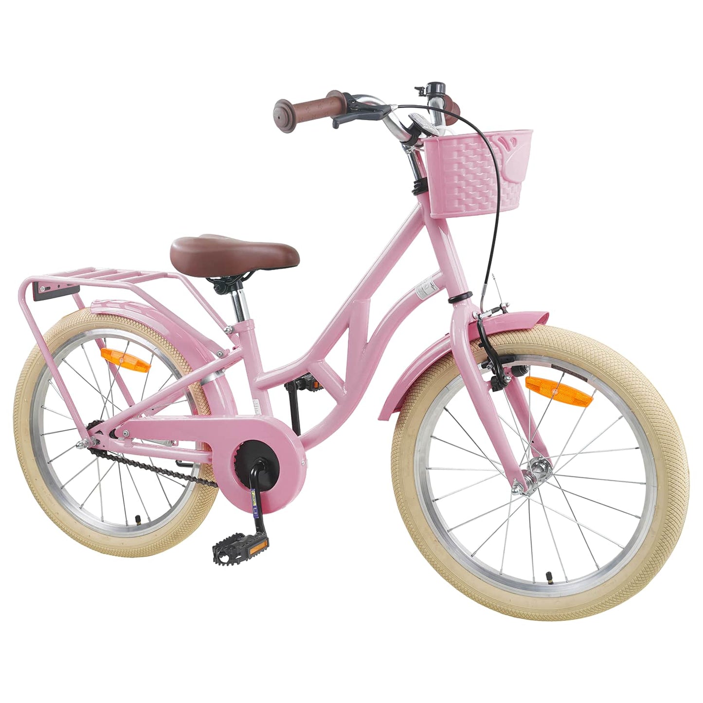Kids Bike 24'' for 8-12 Years Old Light Pink