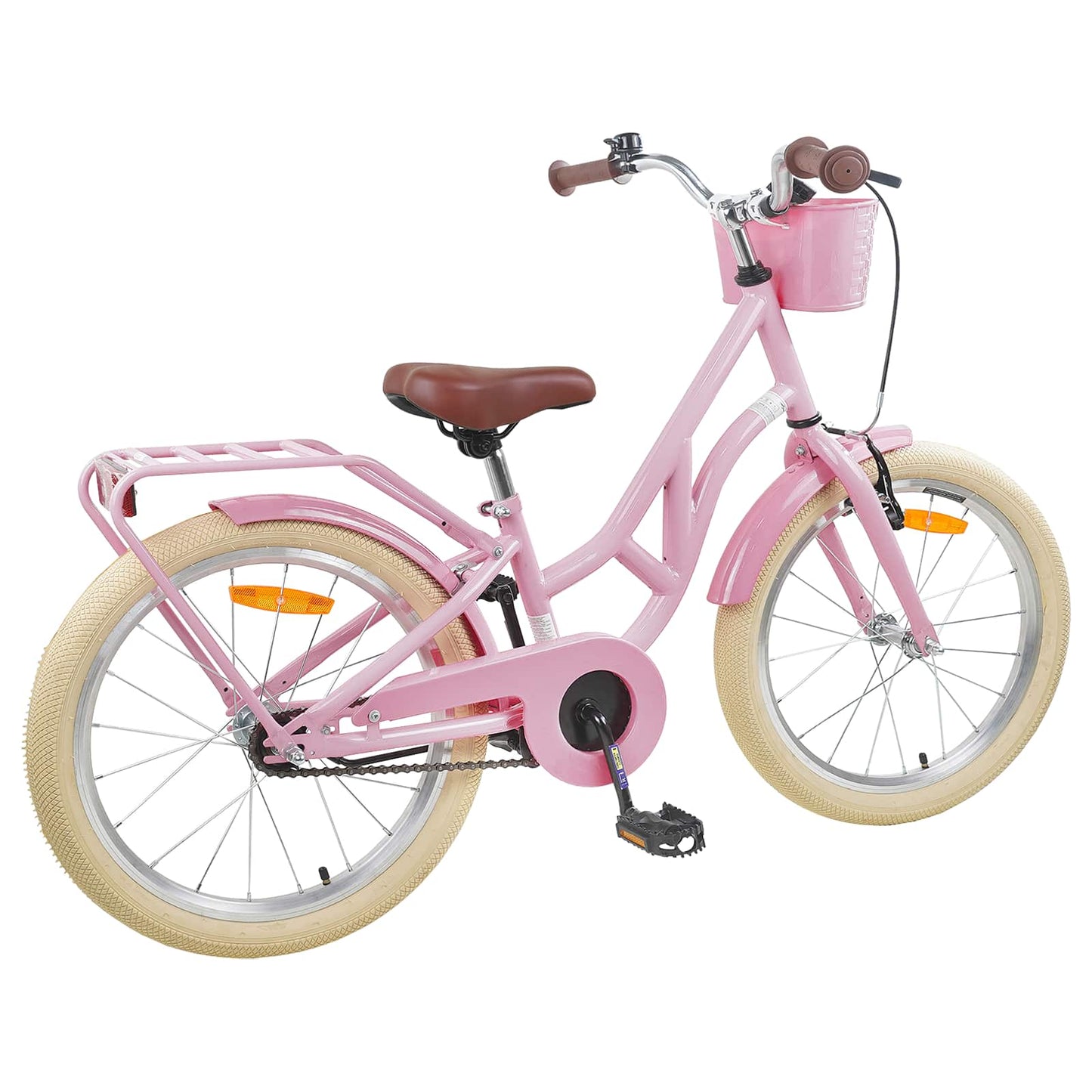 Kids Bike 24'' for 8-12 Years Old Light Pink