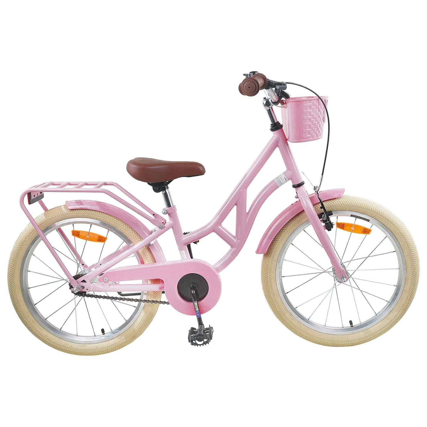 Kids Bike 24'' for 8-12 Years Old Light Pink