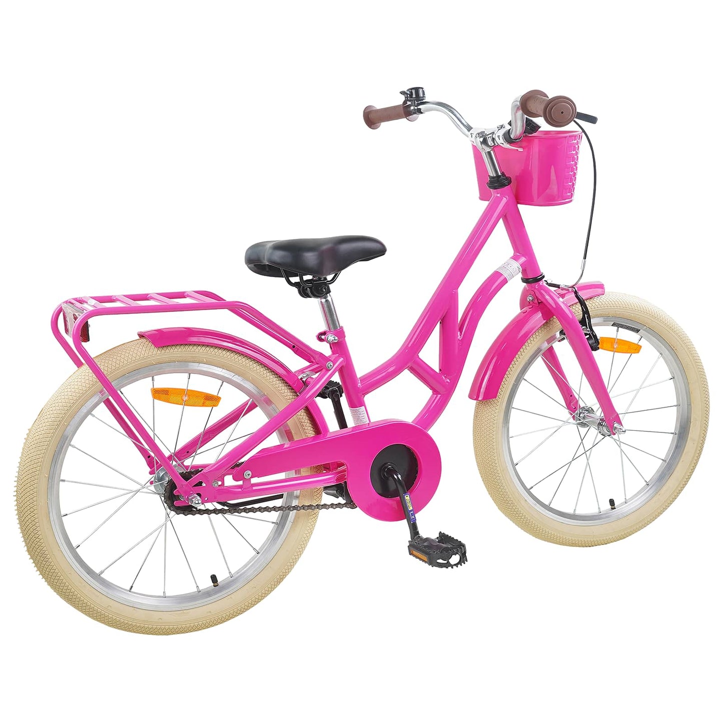 Kids Bike 24'' for 8-12 Years Old Dark Pink