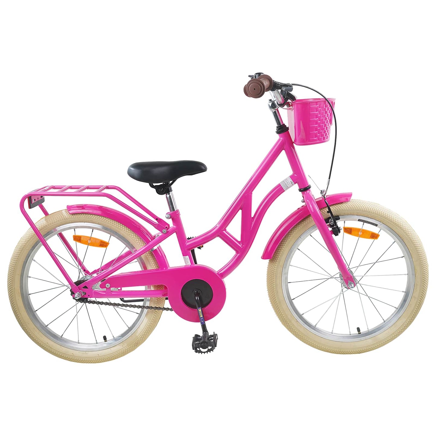 Kids Bike 24'' for 8-12 Years Old Dark Pink
