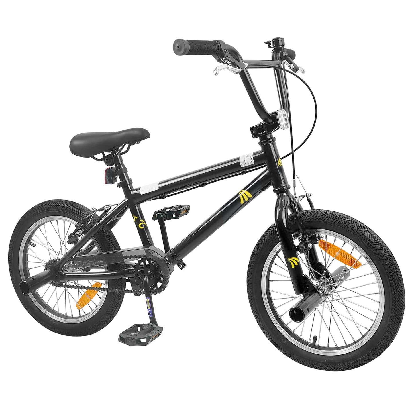 BMX Bike 20 Inches for over 9 Years Old Black