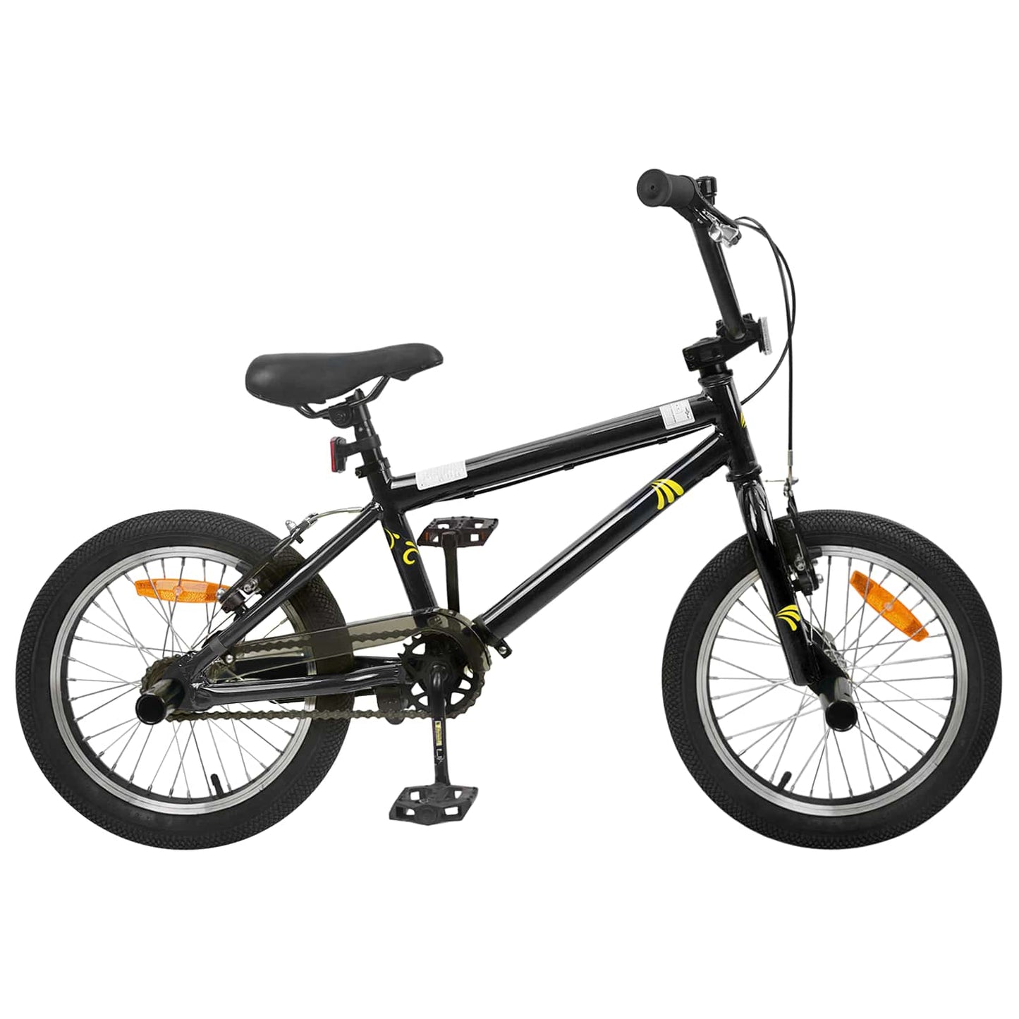 BMX Bike 20 Inches for over 9 Years Old Black