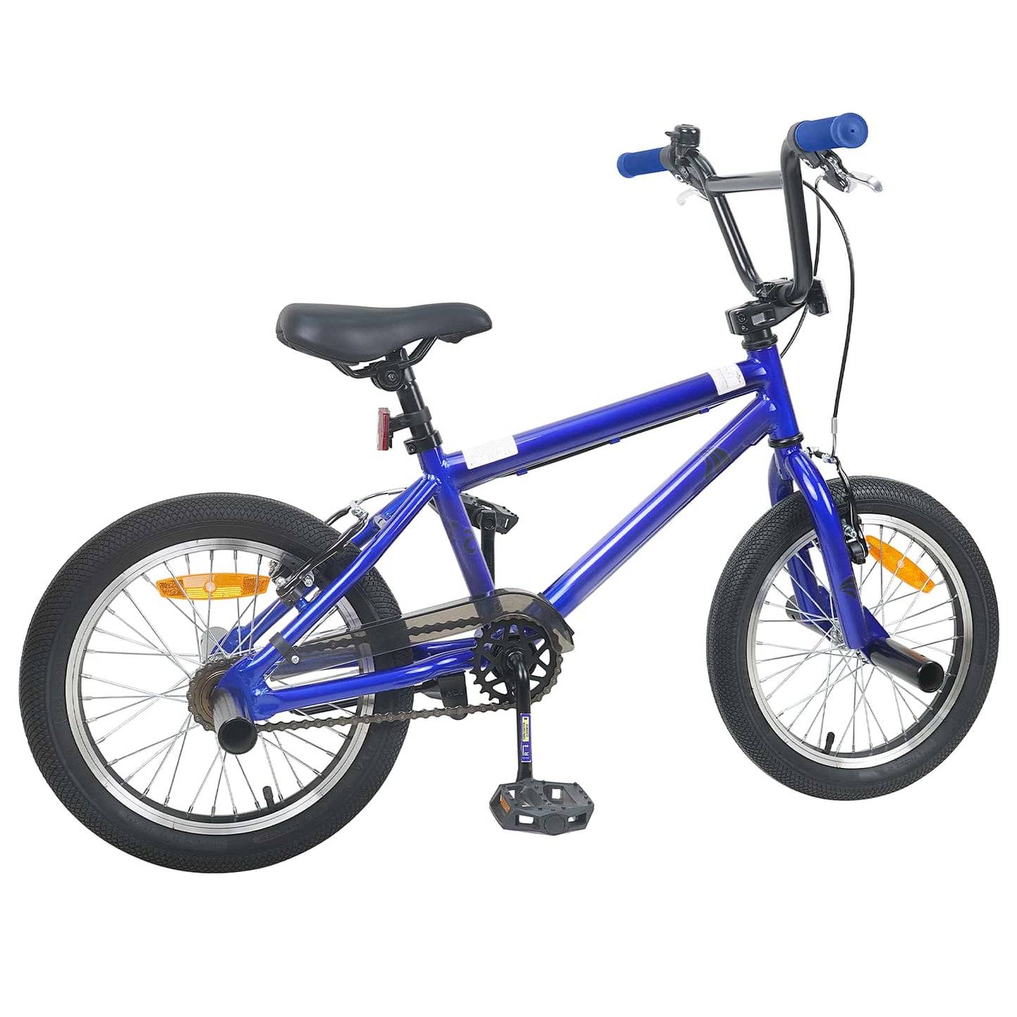 BMX Bike 16 Inches for 5-8 Years Old Dark Blue