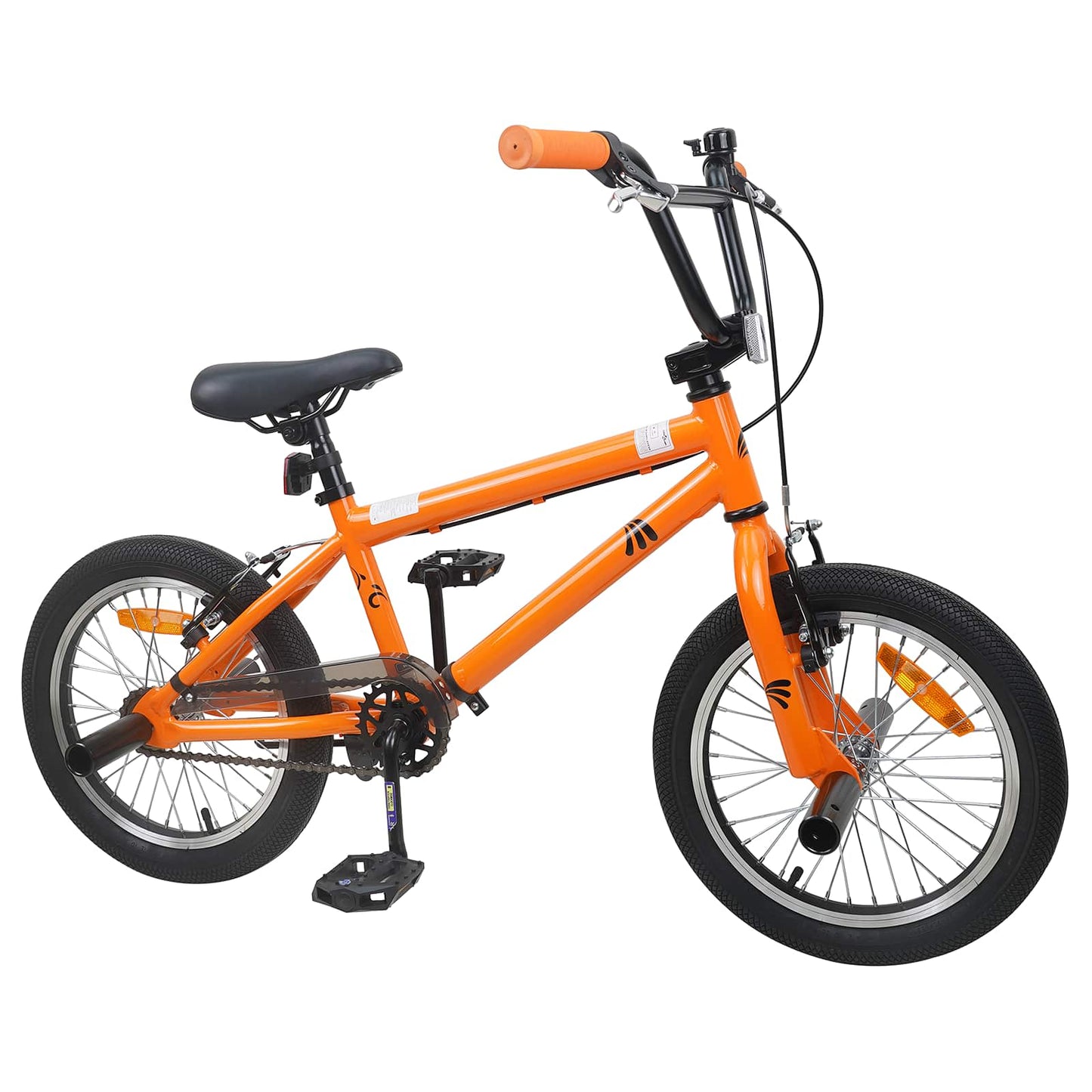 BMX Bike 20 Inches for over 9 Years Old Orange