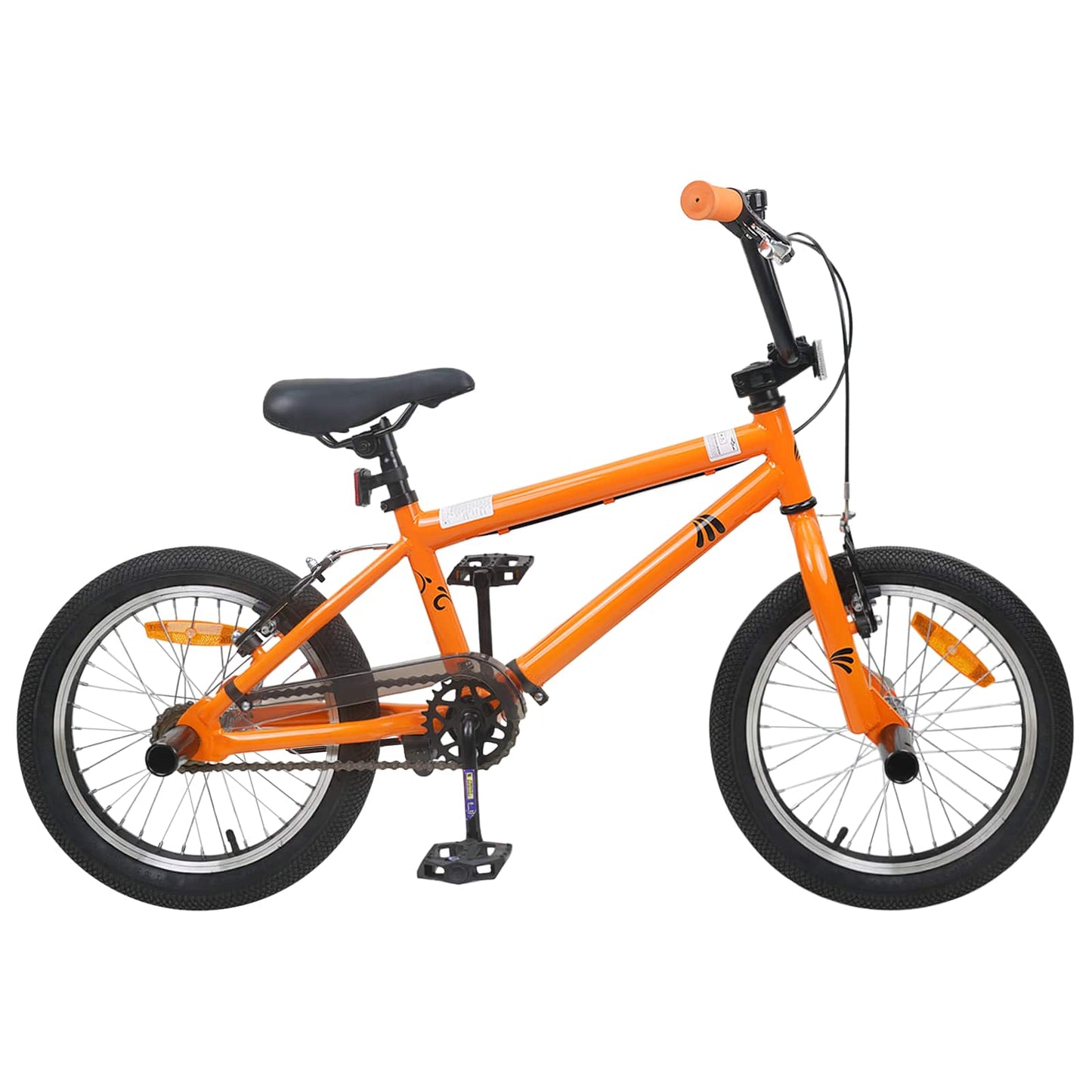 BMX Bike 20 Inches for over 9 Years Old Orange
