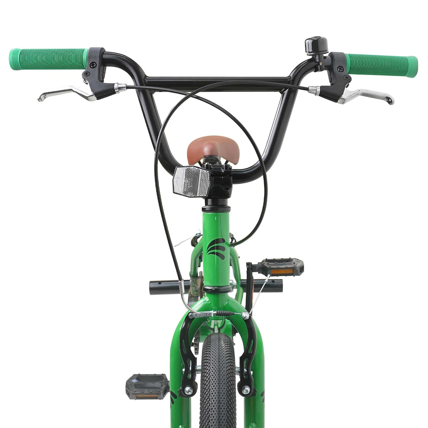 BMX Bike 18 Inches for 7-10 Years Old Green