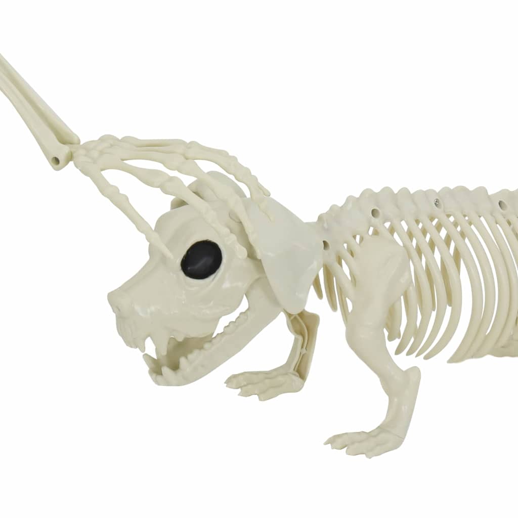 Halloween Decoration Skeleton 2 pcs White Polypropylene