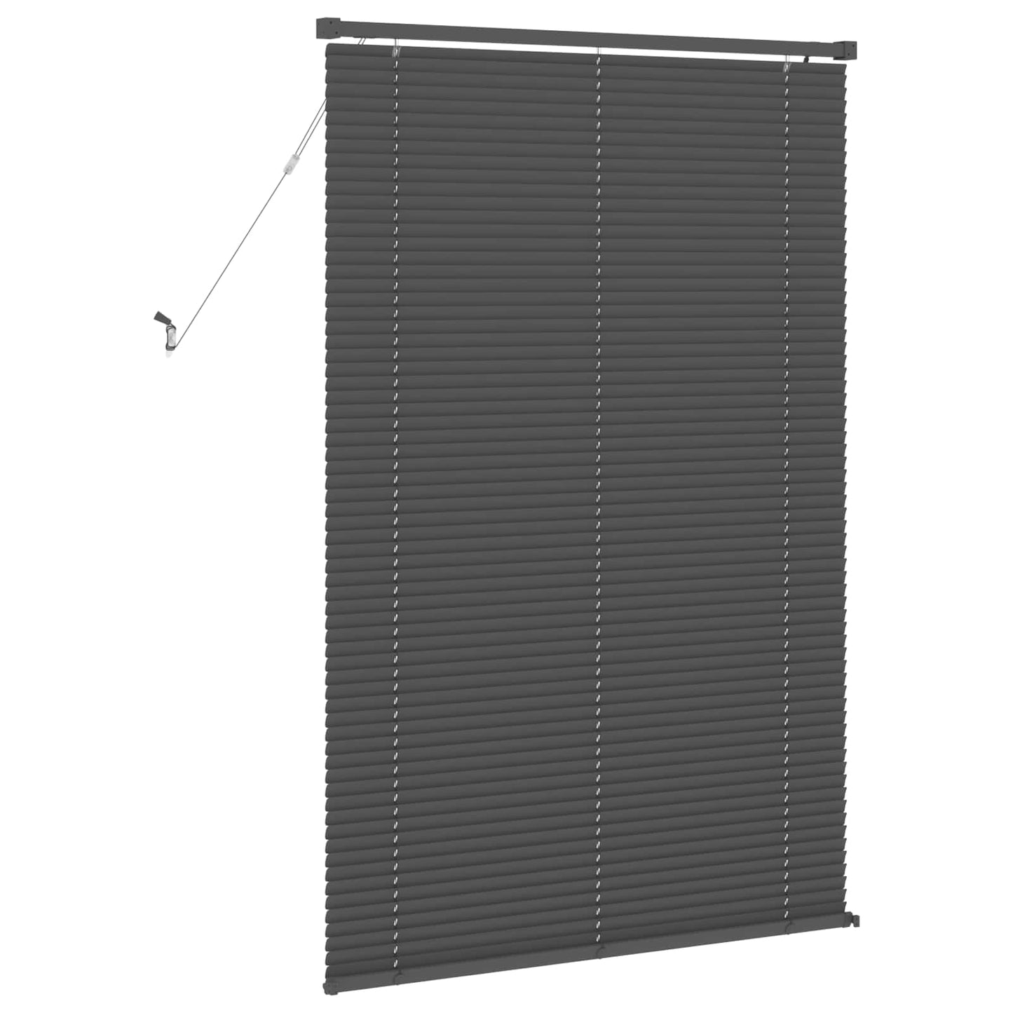 Venetian Blind Silver Grey 150 x 100 cm PVC