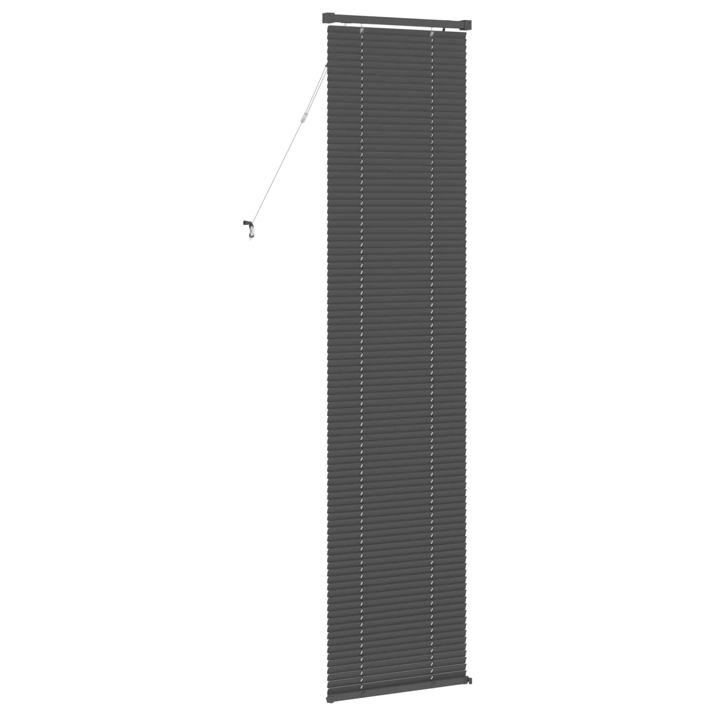 Venetian Blind Silver Grey 213 x 50 cm PVC