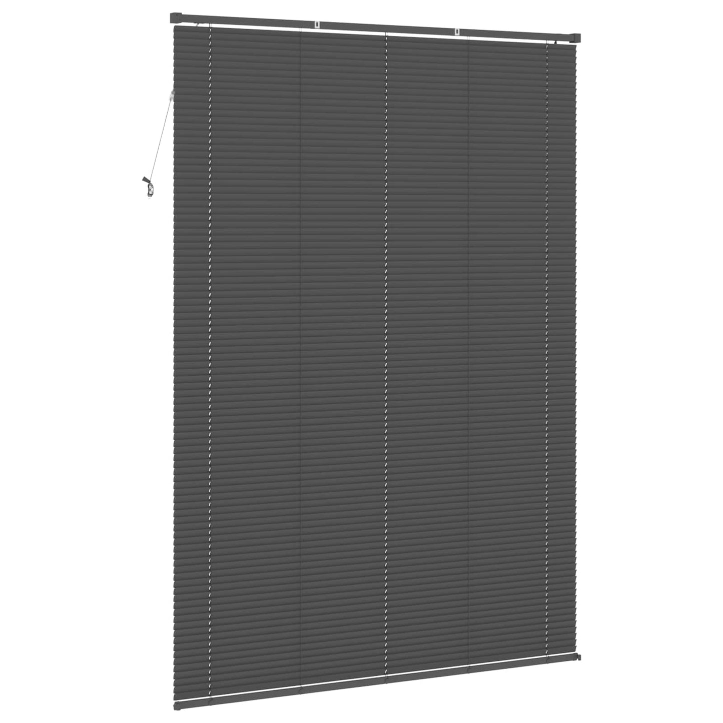 Venetian Blind Silver Grey 213 x 130 cm PVC