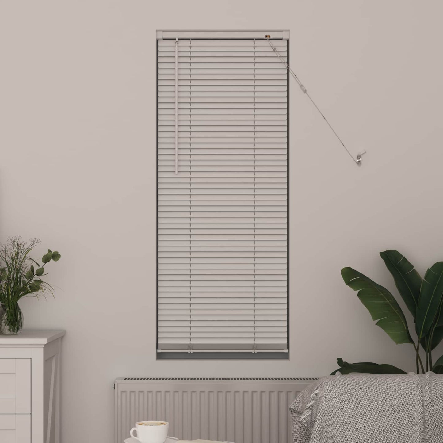 Venetian Blind White 150 x 50 cm PVC
