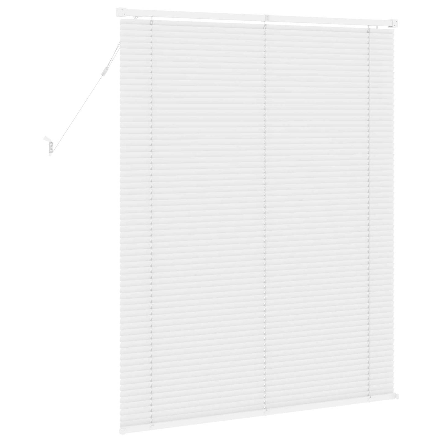 Venetian Blind White 150 x 110 cm 25 mm PVC