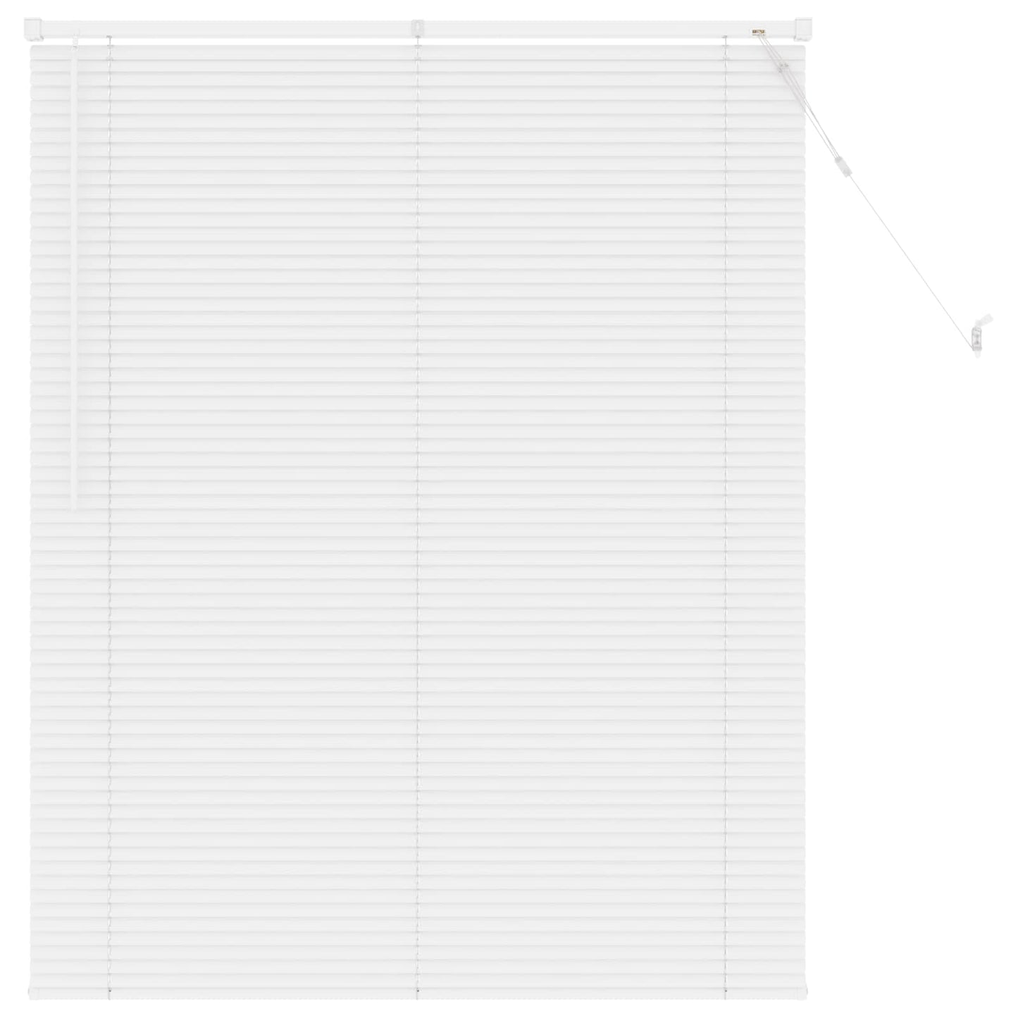 Venetian Blind White 150 x 120 cm 25 mm PVC