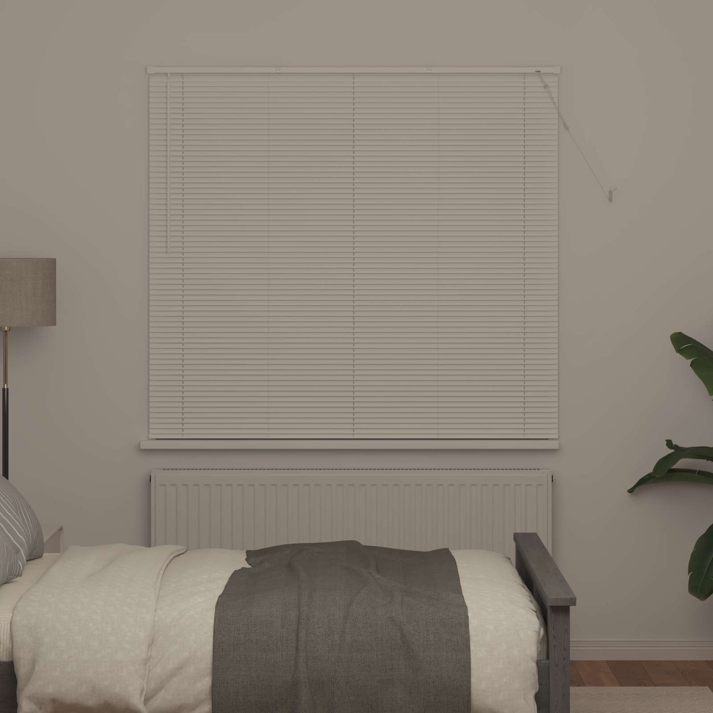 Venetian Blind White 150 x 160 cm PVC
