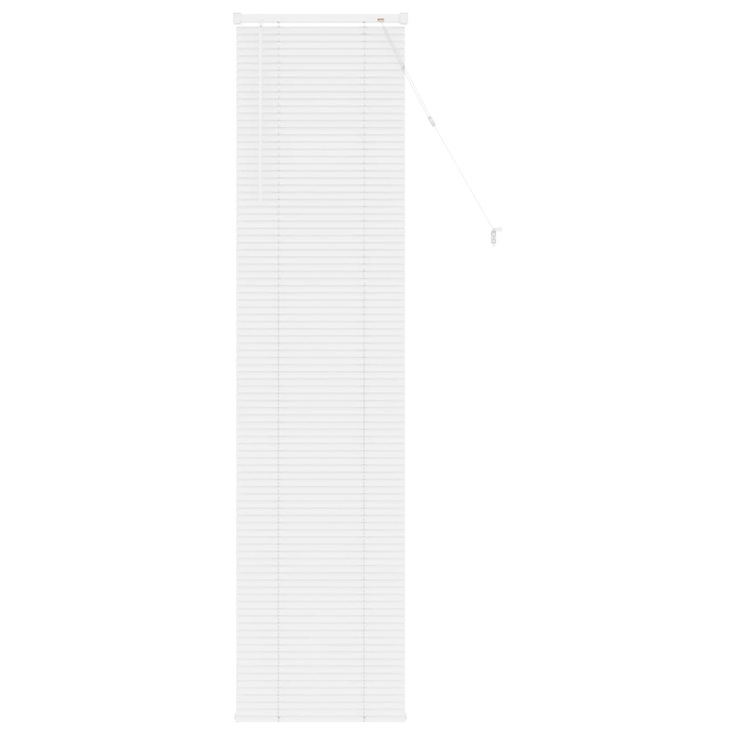 Venetian Blind White 213 x 40 cm 25 mm PVC