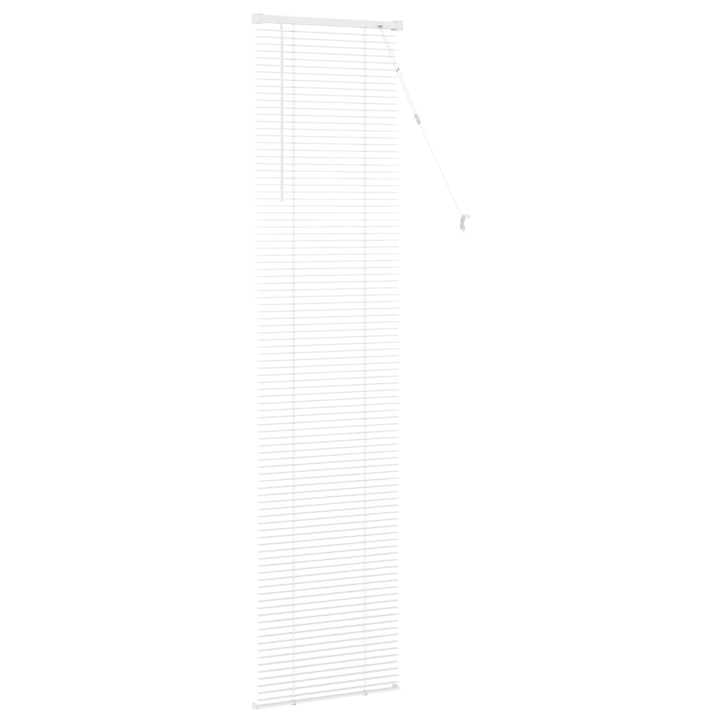 Venetian Blind White 213 x 60 cm 25 mm PVC