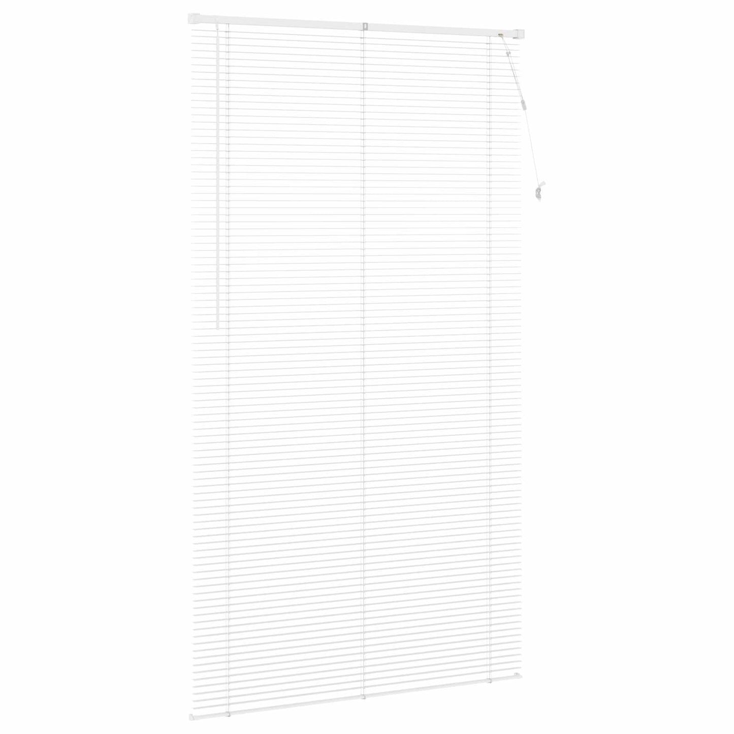 Venetian Blind White 213 x 110 cm 25 mm PVC