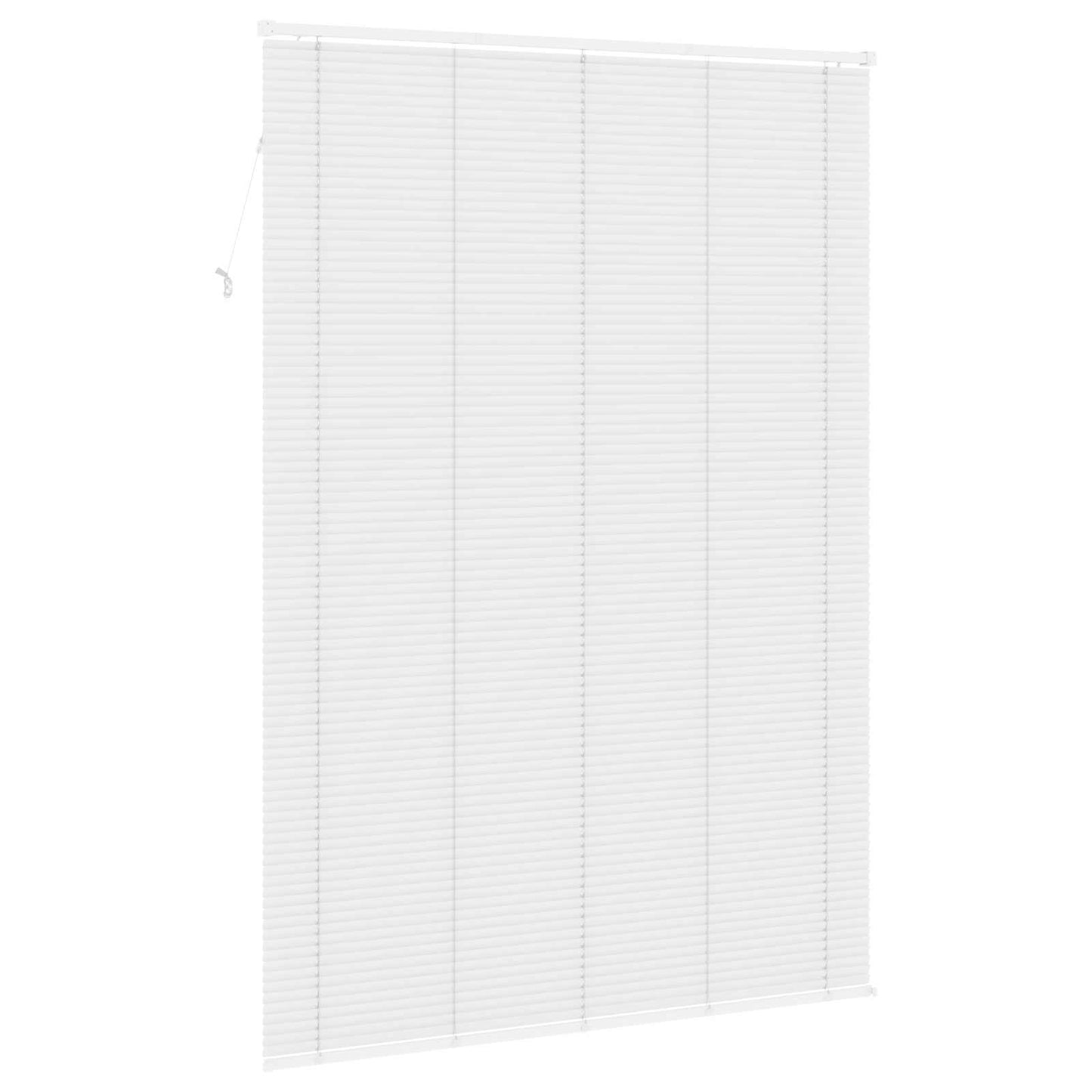 Venetian Blind White 213 x 160 cm 25 mm PVC