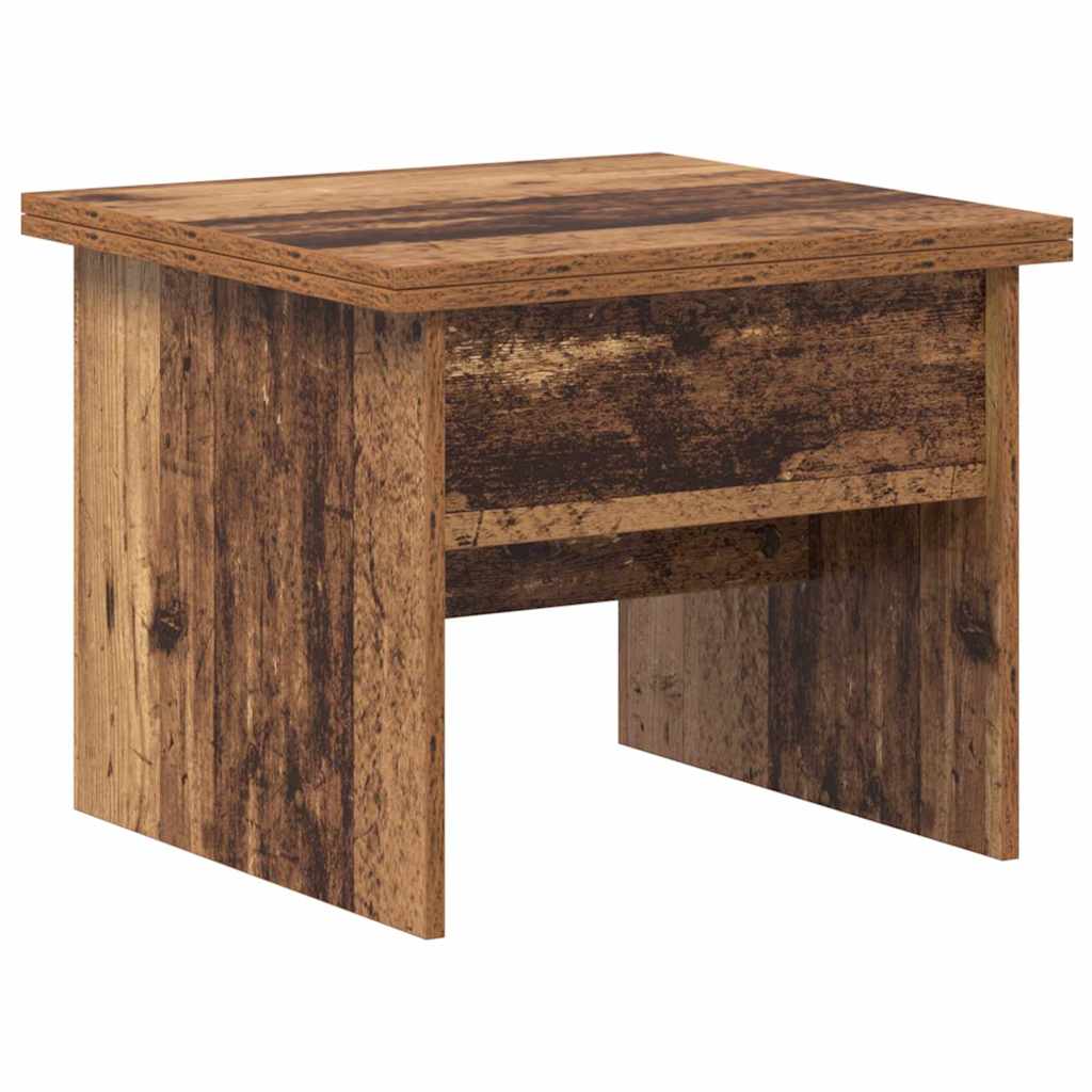 Coffee Table Old Wood 55 x 54.5 x 45 cm Engineered wood