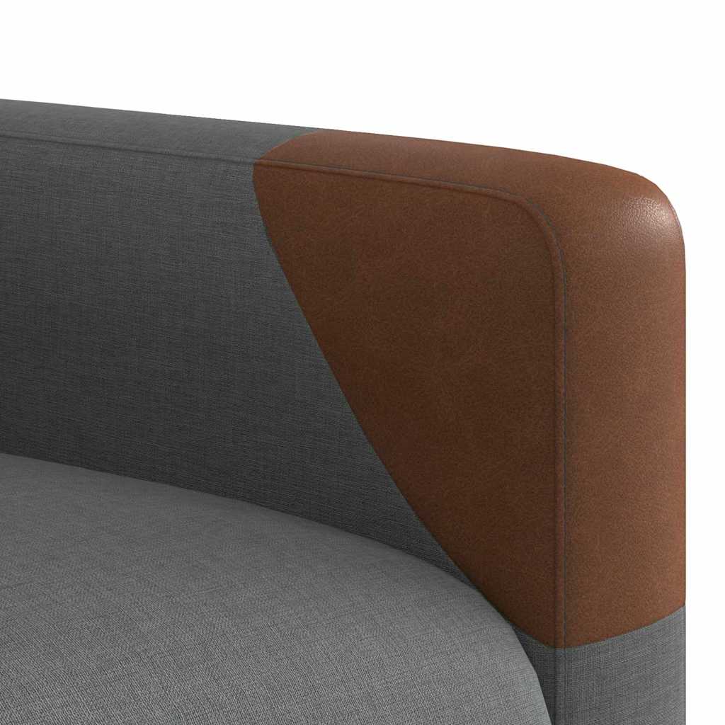 Massage Recliner Chair Dark grey 69 x 86 x 100 cm Fabric