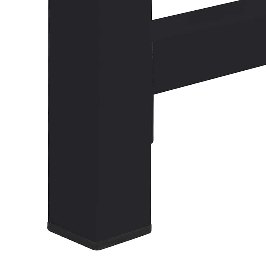 Washing Machine Pedestal 2 pcs Black 120 x 56 x 52 cm Steel