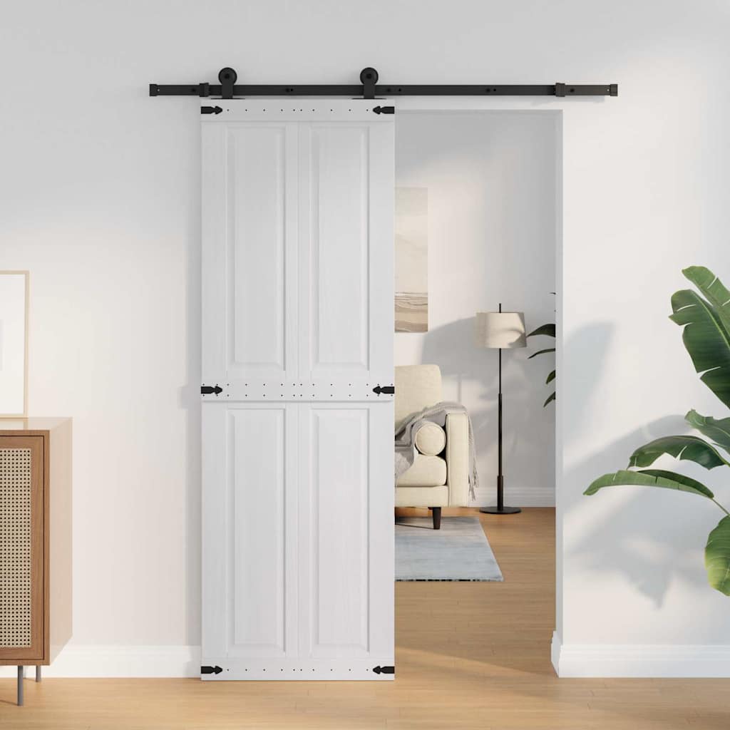 Barn Door Corona 70 x 210 cm Solid Pine Wood