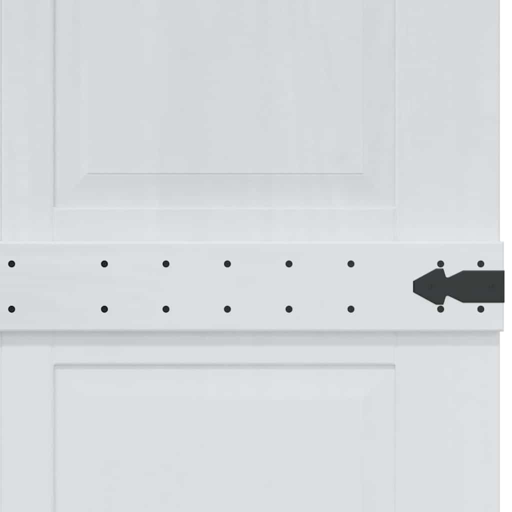 Barn Door Corona 100 x 210 cm Solid Pine Wood