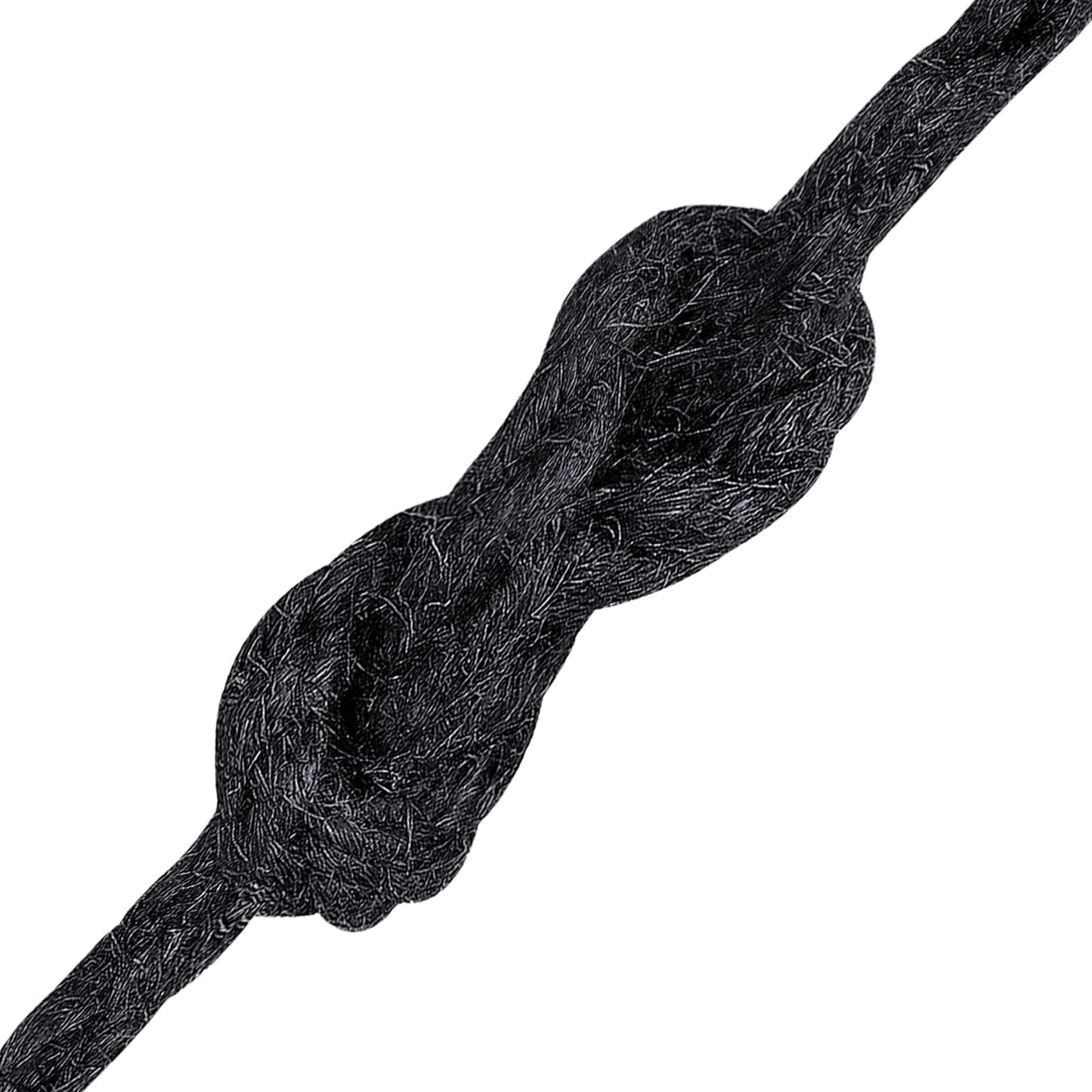 Jute Twine 10 pcs 2 mm Black 100% Tossa jute
